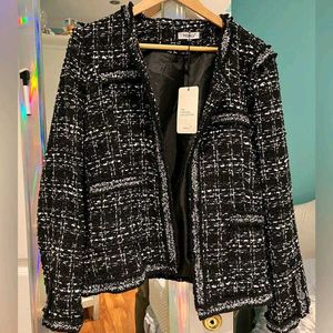 Trendy Black Korean Style Jacket/Blazer