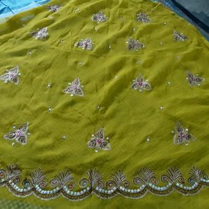 Unstitched Lehenga Choli And Dupatta