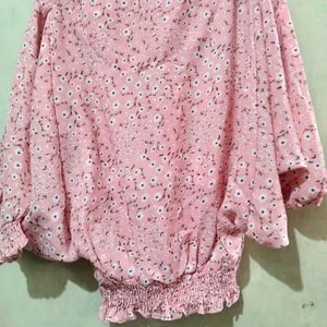 Crop top Pink Colour