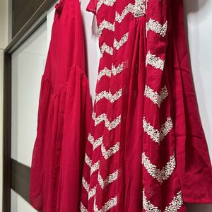 Dupatta Plazo Set