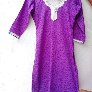 💥Diwali Offer💥Purple Kurta Set💜