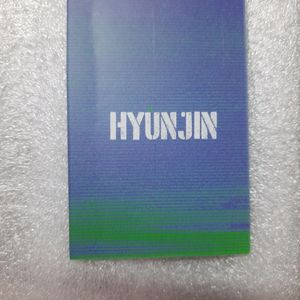 Stray Kids Member Hyunjin Official Photocard