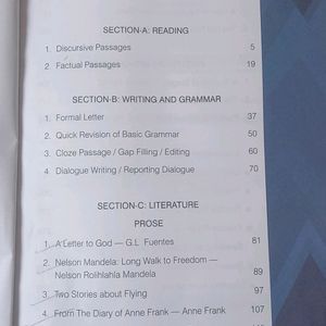 class 10 English book