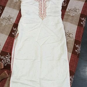 Kurti Set Organza Dupatta