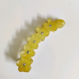 Flower Banana Clip