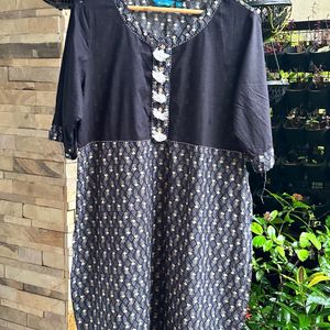 Black kurti top