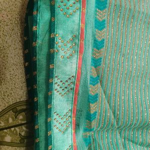 Designated Saree With Unstitched Blouse