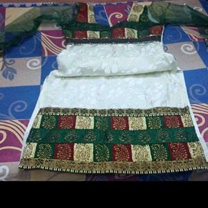 Beautiful Embroidery Churidar Set