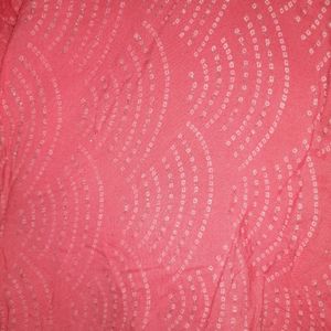 Pink Jaipuri Print Kurta.