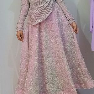 Designer Pink Gown