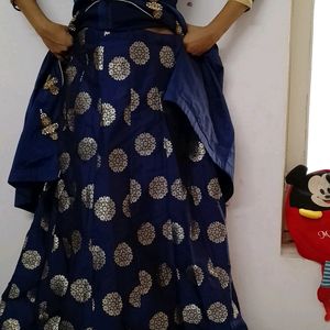 Skirt  Top With Dupatta Set