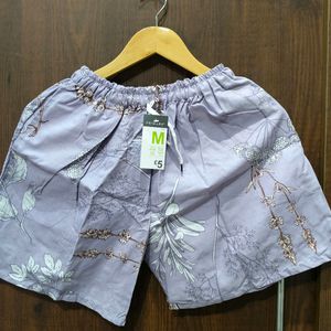 Cotton Shorts For Ladies