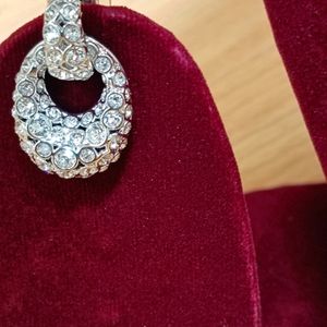 Swarovski Women Rarely Pierced Necklace & Earrings
