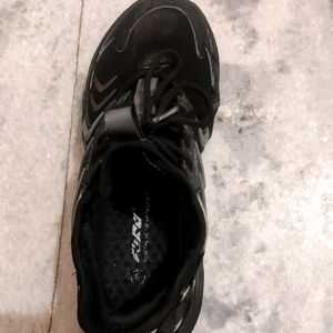 Furo Sports Men Black Shoes