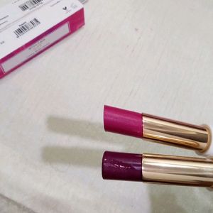 2pc MYGLAMM lit creamy matte Lipsticks