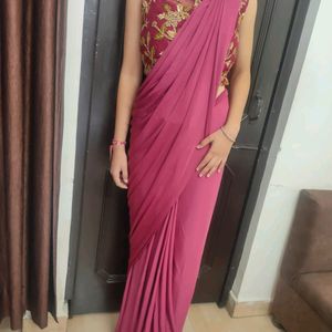 Lycra Saree