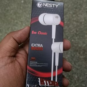 nesty 3.5 mm jack handsfree with mic