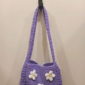 Daisy Lavender Bag