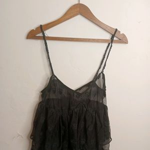 Black Casual Camisoles (Girl' s)