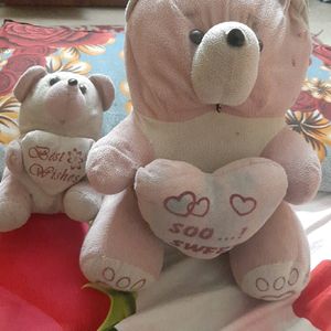 Price Negotiate..Baby And Mom Teady Bear Soft Toy