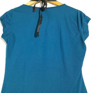 Sapphire Blue Western Top(women's)