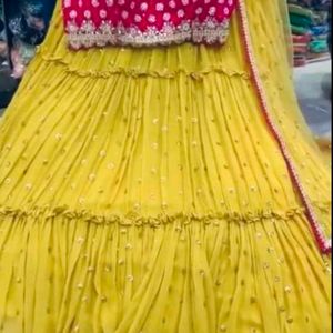 Wedding Wear Heavy Work Lehenga With Dupatta