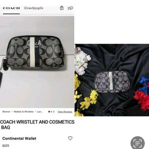 Coach wristlet