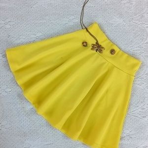 Yellow Mini Skirt (Women's/Girl's)