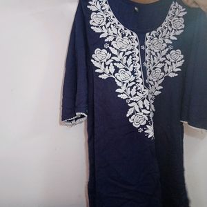 Chikankari Short Kurti