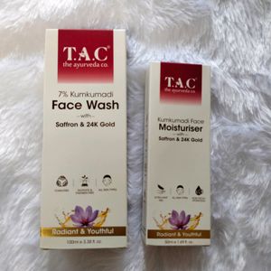 TAC Face Wash & Moisturizer