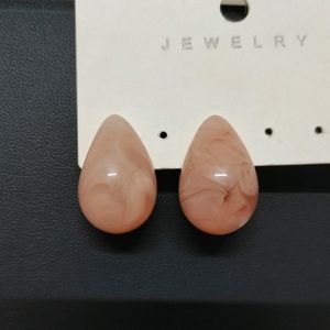 Marble Drop Earrings