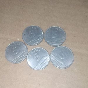 5rs Limited Edition Coin Combo Of 4