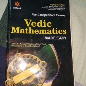 Arihant Vedic Mathematics Book