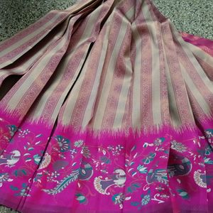 New Wedding Semi Silk Saree