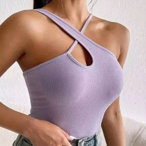 Cute Lavender Tank Top It's Very Trendy