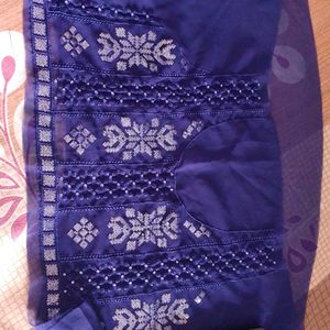 New Georgette Saree With Fancy Blause