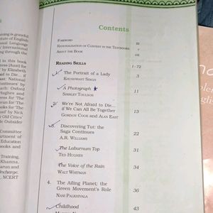 Class 11 English Book