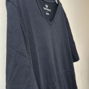 Black V Neck G Shirt