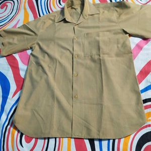 Mens Khaki Shirt