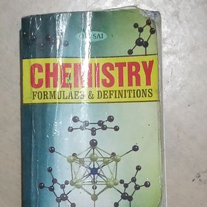 Chemistry Formulaes & Definitions