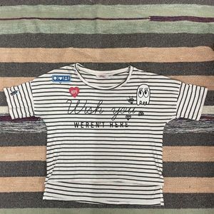 Striped Boxy Top