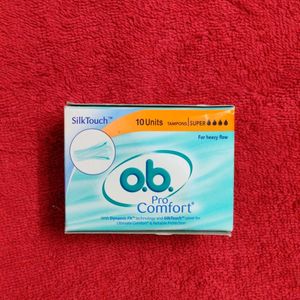 Ob Tampon for Heavy Flow. Very Comfortable and easier to Use Than Pads / Cup