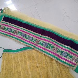 New Heavy Yellow Chaniya Choli