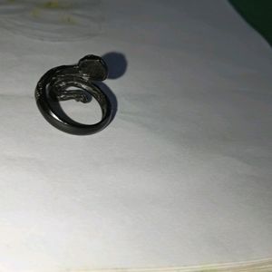 Black Snake Ring