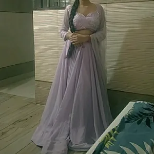 Lavender Lehenga Choli