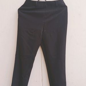 Slim Fit Black Pants