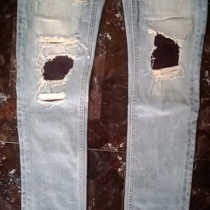 Imported Torn Jeans