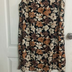 Cotton Brown Dress