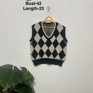 Argyle Vest