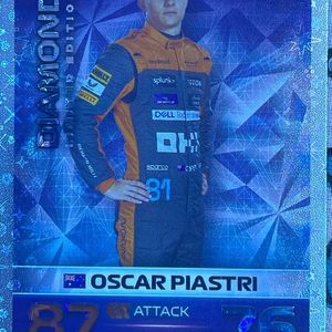 F1 Card Very Rare Diamond Limited Edition